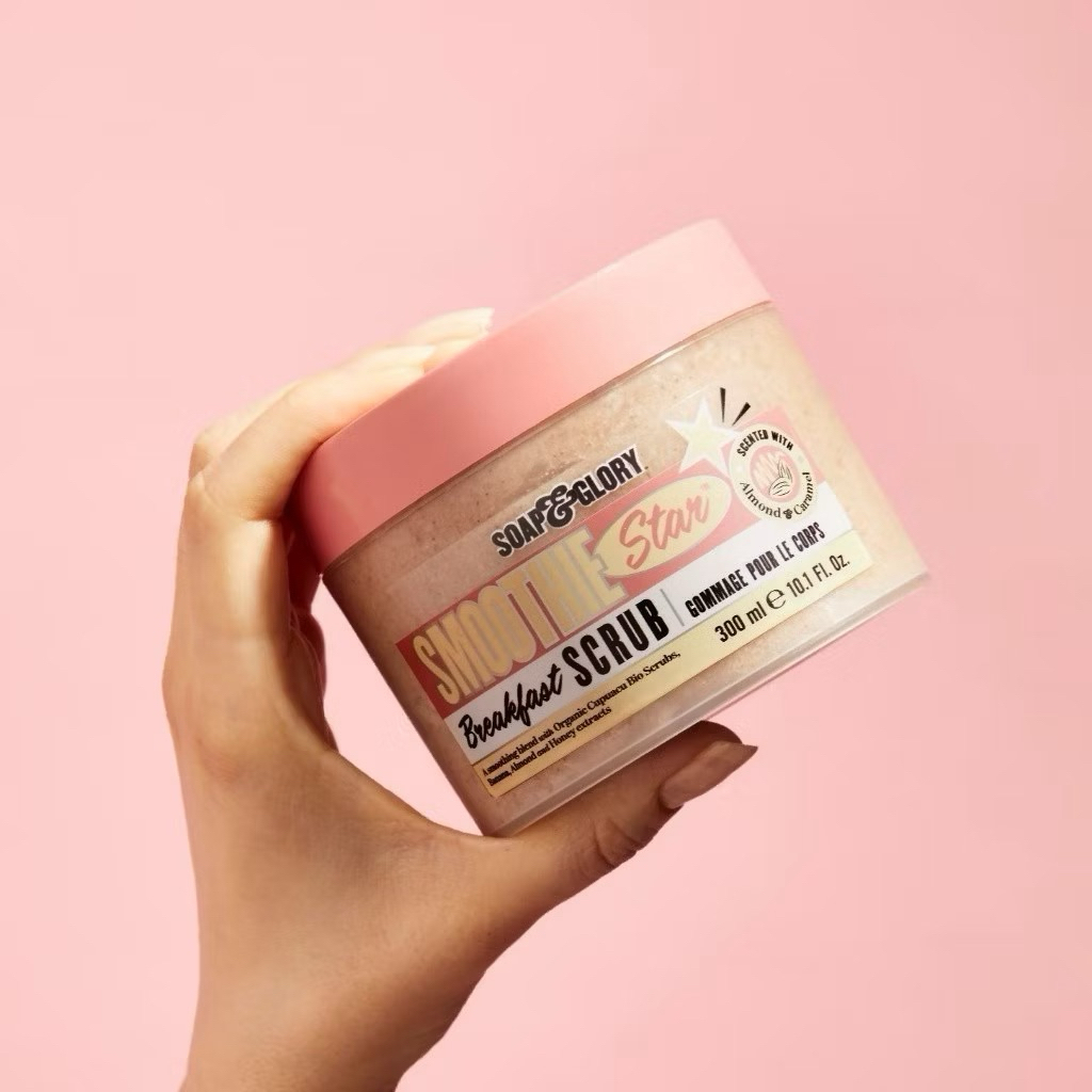 สครับสมูทตี้สตา Soap & Glory Smoothie Star Breakfast Scrub 300Ml โซพ แอนด์ กลอรี่ สมูทตี้ สตาร์ เบรค