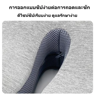 หมอนรองขา หมอนเมมโมรี่โฟม โฟมเมมโมรี่ สําหรับรองขา เข่า หมอนรองขา นุ่ม ระบายอากาศ