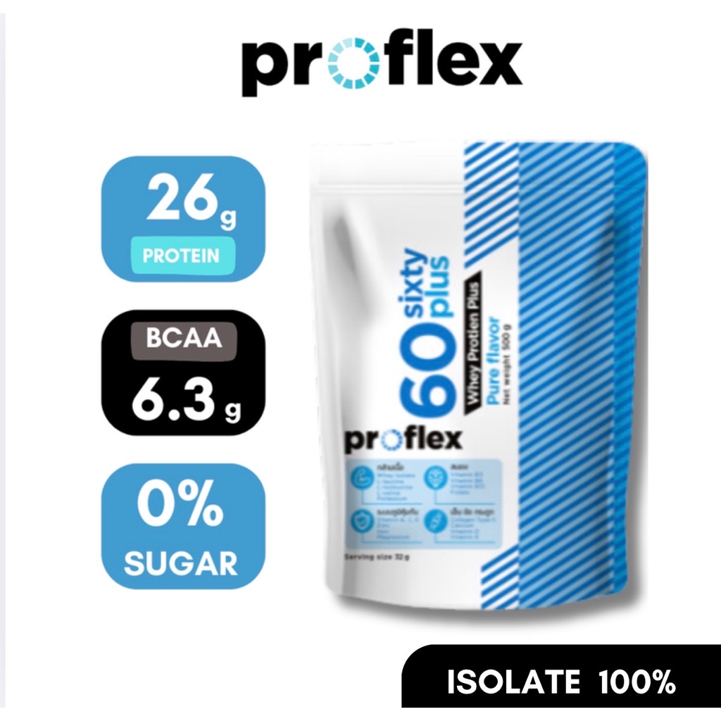 proflex whey protein  sixty plus