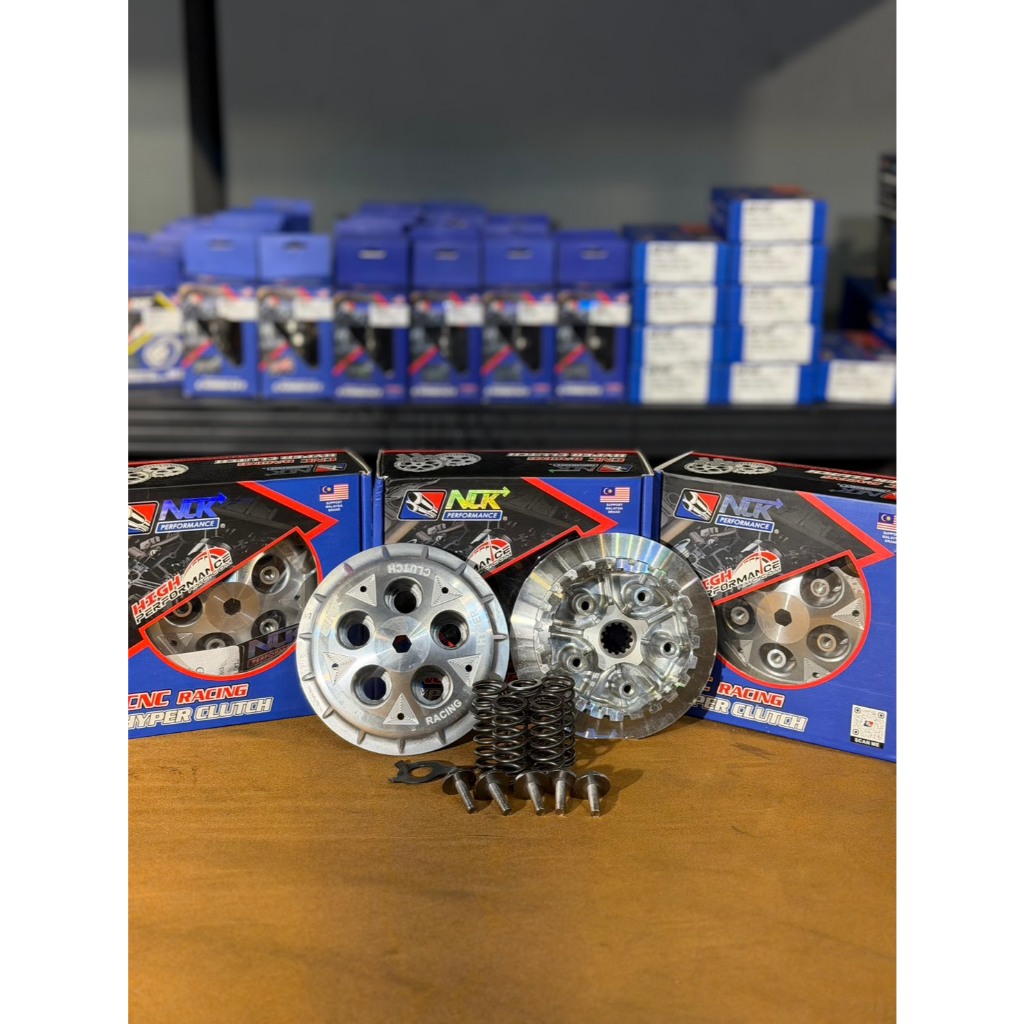 HYPERCLUTCH NLK ครัชแต่ง5เสายกชุดพร้อมสปริง ใส่ได้ทุกรุ่น Yamaha 135/150/155VVA R15/Exciter/MT-15/XSR/M-SLAZ/Spark135