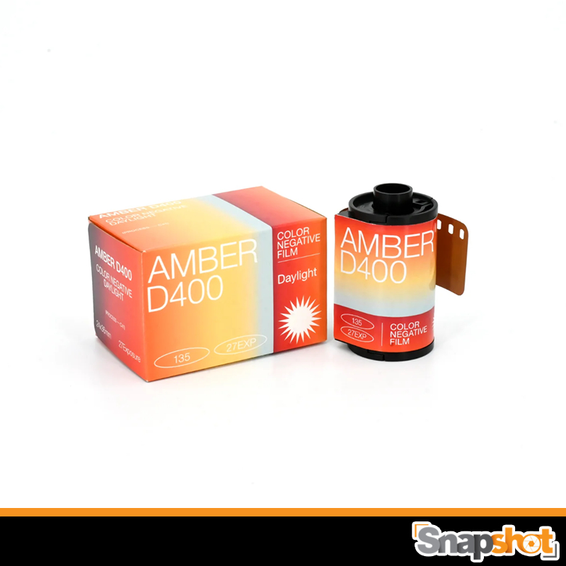 ฟิล์มสี AMBER D400 Film, 35MM, 27EXP