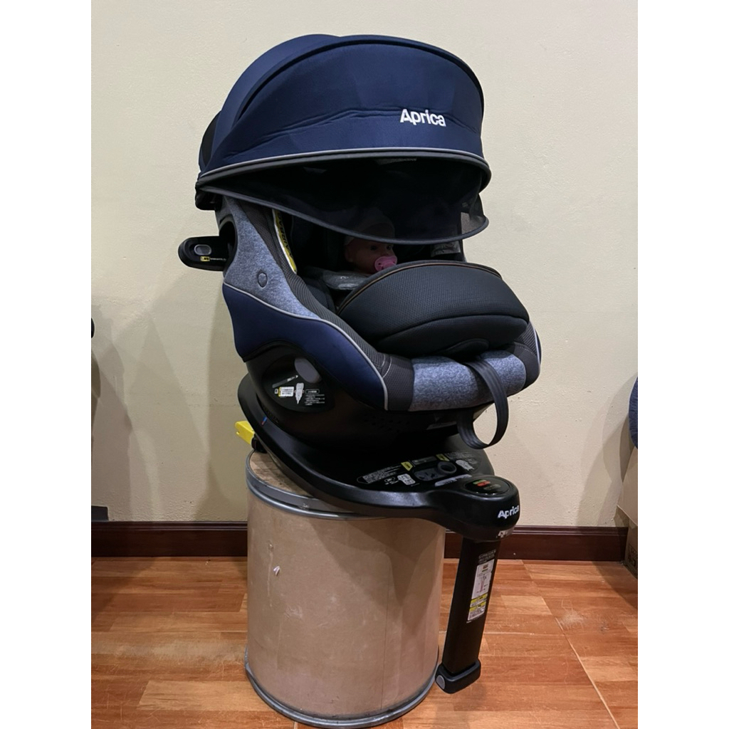 คาร์ซีท APRICA Cururila plus 360°safety มีSide Sheild รุ่นใหม่ชนช๊อประบบป้องกันการชนจากด้านข้าง มาตร