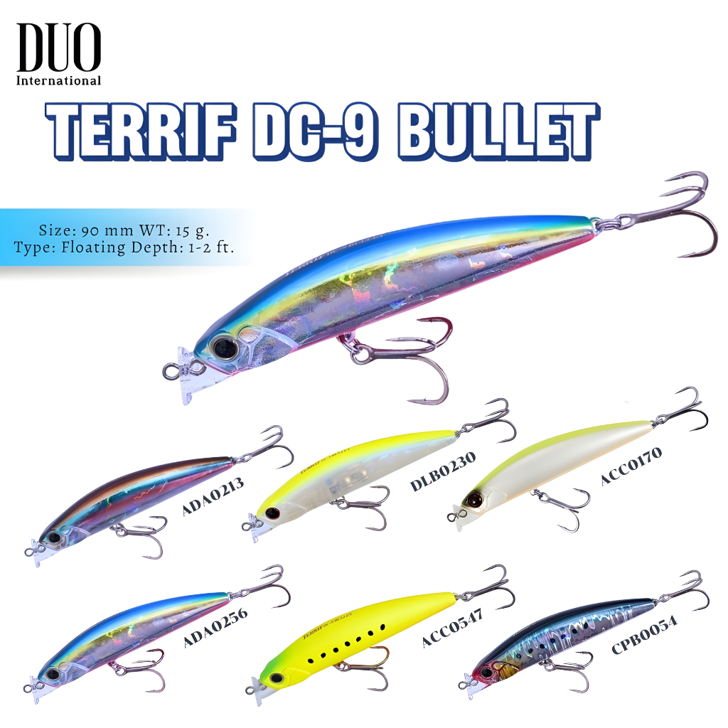 เหยื่อปลอม DUO TERRIF DC -9 BULLET