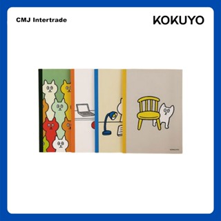 Kokuyo illustrator notebook A5 สมุดลายน้องแมว สมุดบันทึกมีเส…