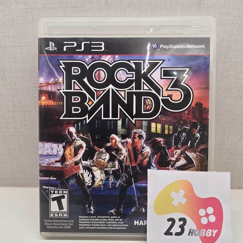 [มือ2] [PS3] Rock Band 3 [Z1]