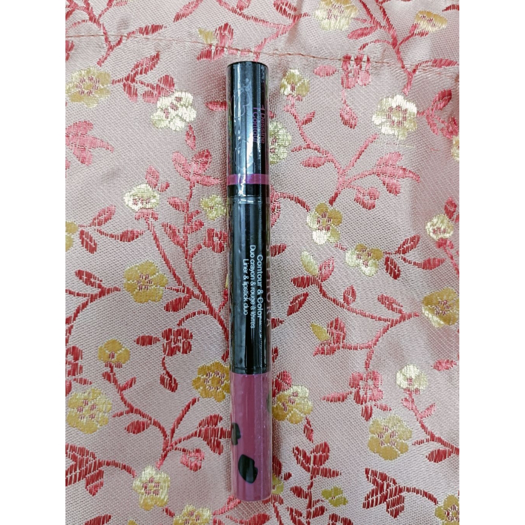 🌺 SEPHORA C0NTOUR & COLOR LIP DUO🌺ลิปไลเนอร์และลิปสติกในแท่งเดียวกันสีม่วงอมชมพูเข้ม (Magenta)