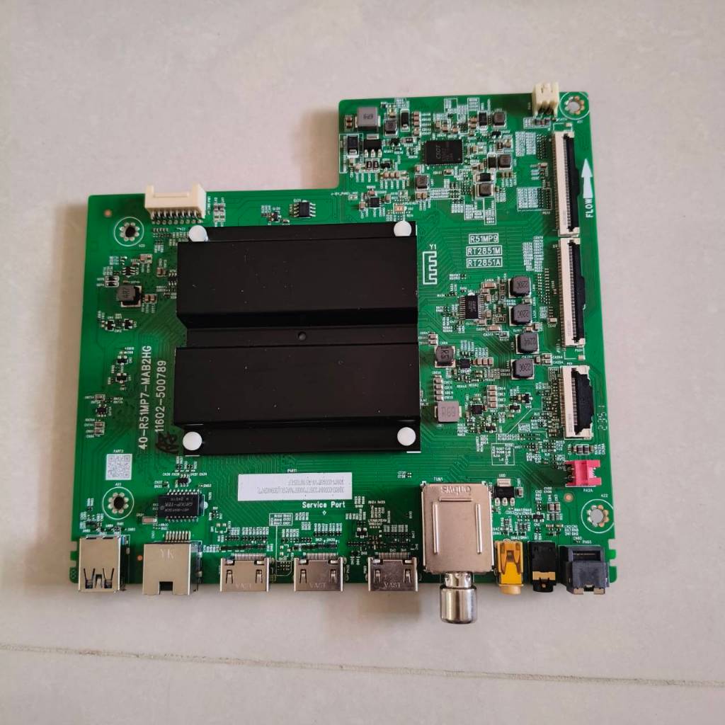 #ทีซีแอล TCL เมนบอร์ด Mainboard พาร์ท 40-R51MP7-MAB2HG สำหรับรุ่น 55C645 55T6G ของแท้ ถอดจากเครื่อง