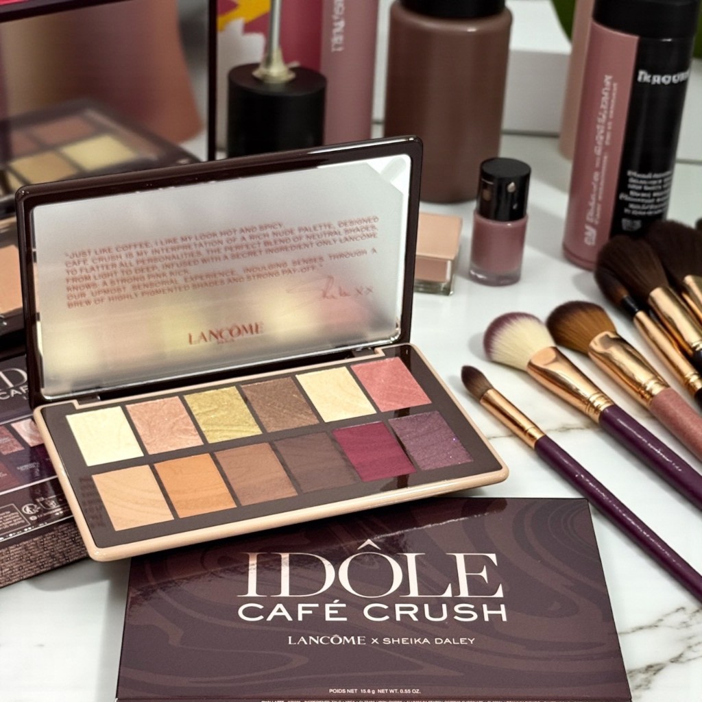 Lancome Holiday 2025 พาเลตต์อายแชโดว์ IDOLE Café Crush Eyeshadow Palette