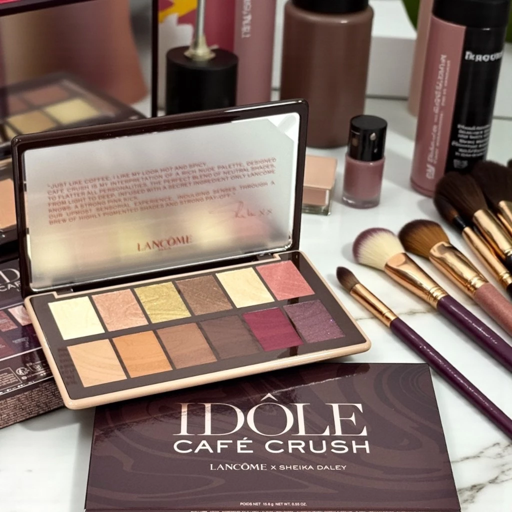 Lancome Holiday 2025 พาเลตต์อายแชโดว์ IDOLE Café Crush Eyeshadow Palette