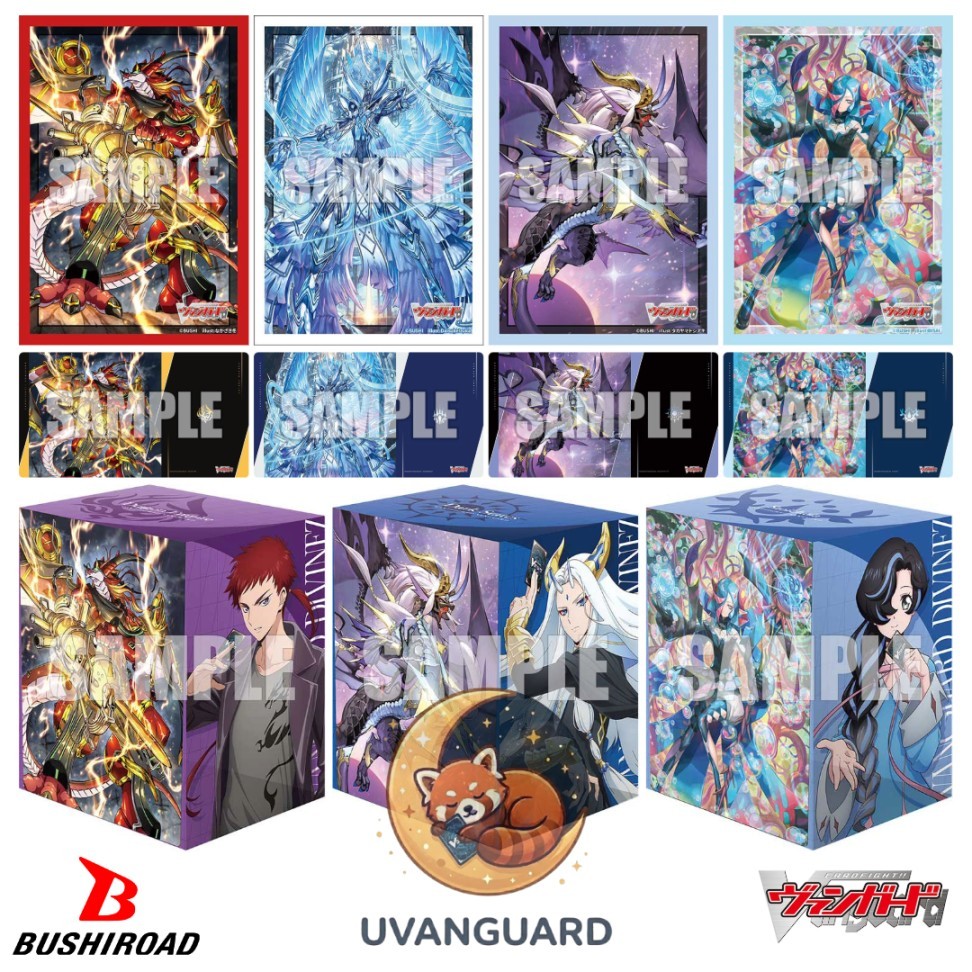 Bushiroad Sleeve Mini & Deck Holder & Rubber Mat V2 Cardfight!! Vanguard : Alphard, Blangdmire, Gabwelius, Zerith