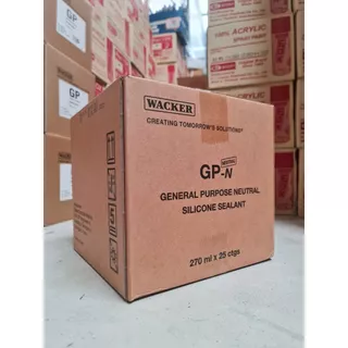 ซิลิโคน Wacker GP-N (ไม่มีกลิ่น ไม่มีกรด) ซิลิโคน แวกเกอร์ แบบหลอด 1 หลอด SB+