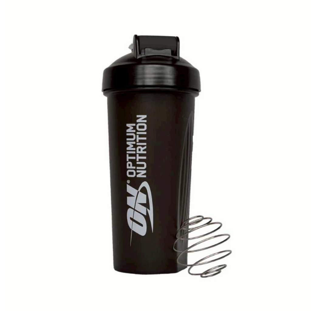ขวดเชคโปรตีน Optimum พร้อม blender ball กระบอกเชคเวย์ BPA Free