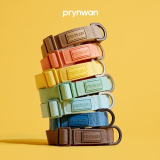 PRYNWAN Pets - Dog Collar Tone On Tone ปลอกคอ สัตว์เลี้ยง
