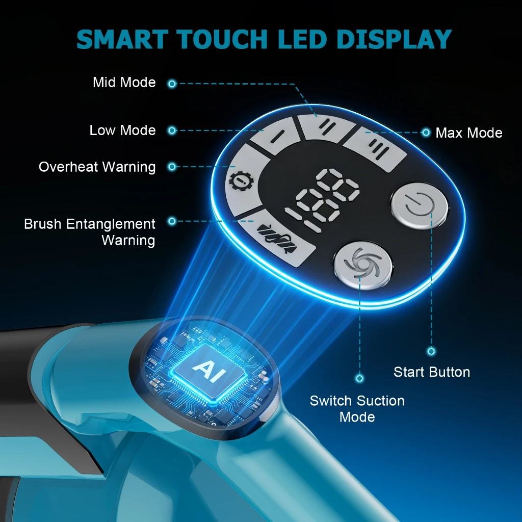 Philips เครื่องดูดฝุ่นไร้สาย 60KPa แรงดูดสูง มอเตอร์ไร้แปรงถ่าน 700W การกรอง 4 ชั้น 6 in 1 ใช้กับแบตเตอรี่ 21V thumbnail 8