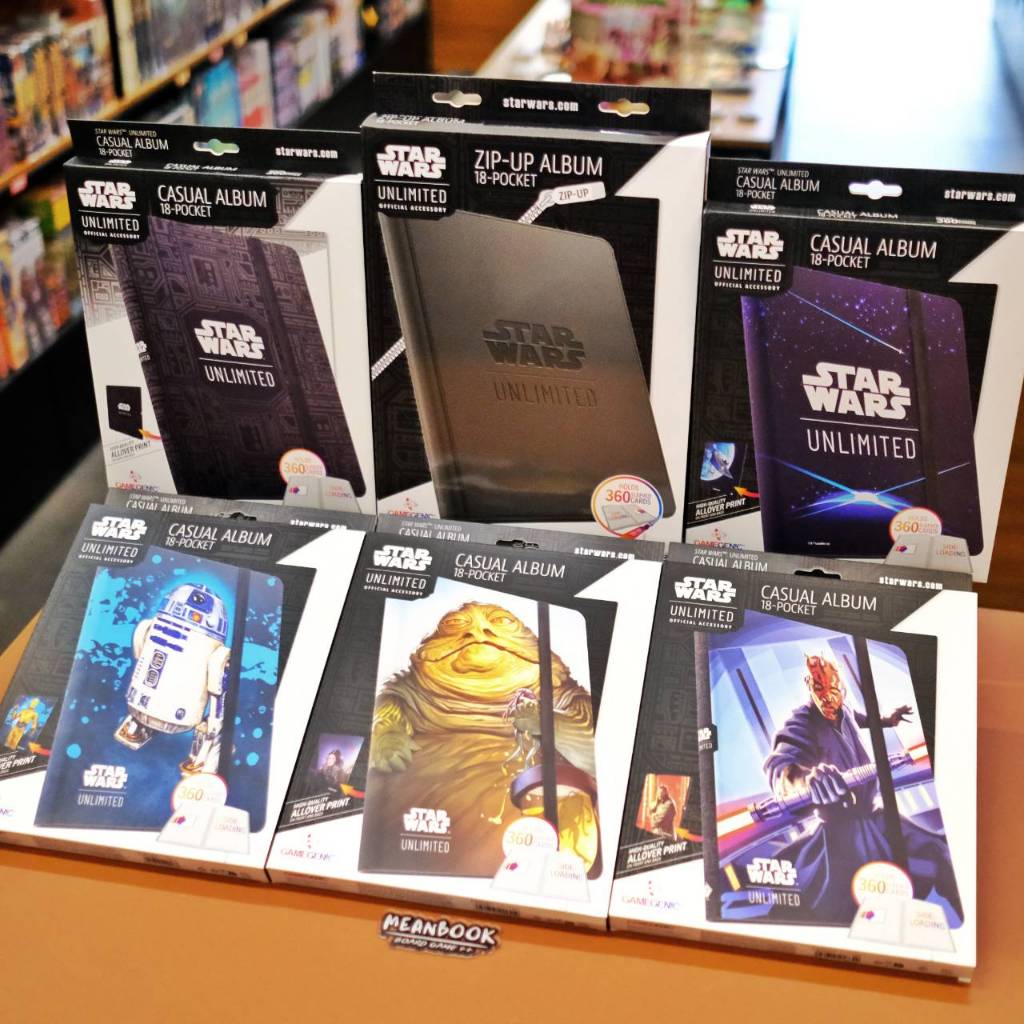 แฟ้มสะสมการ์ด Star Wars Unlimited: Casual Album 18-Pocket / Zip-Up Album 18-Pocket