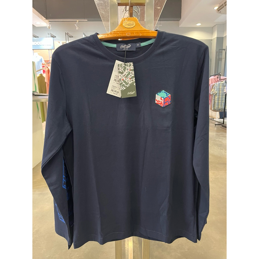 Crocodile 🐊 เสื้อแขนยาว ผ้าCotton ลด 40% จากราคาป้าย ของแท้จากshop‼️ premium outlet