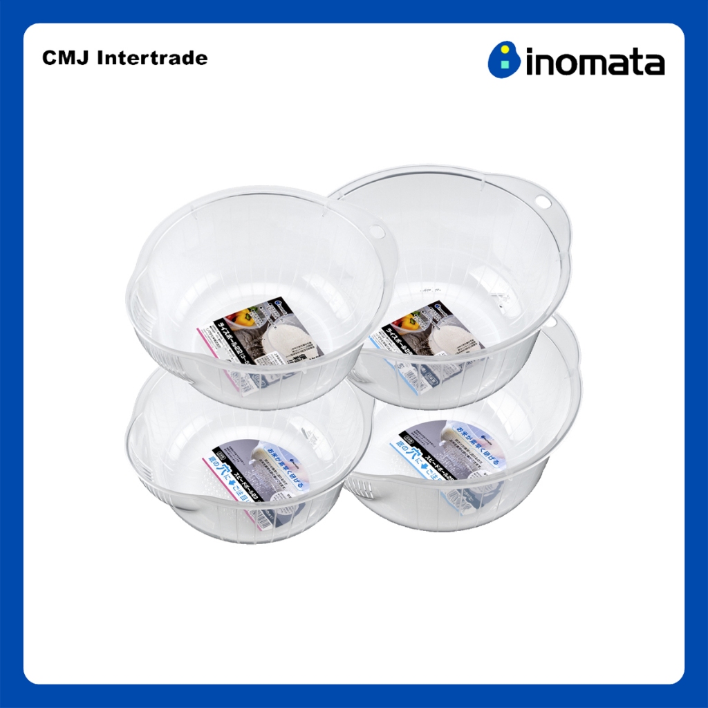 INOMATA ชามซาวข้าว ชาวข้าวญี่ปุ่นนำเข้าจากประเทศญี่ปุ่นของแท้ ชามล้างผัก ผลไม้