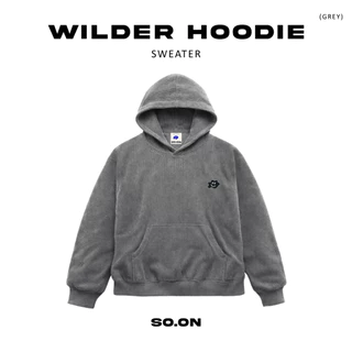 SO.ON : Sweater Hoodie เสื้อสเวตเตอร์มีฮู้ด รุ่น Wilder