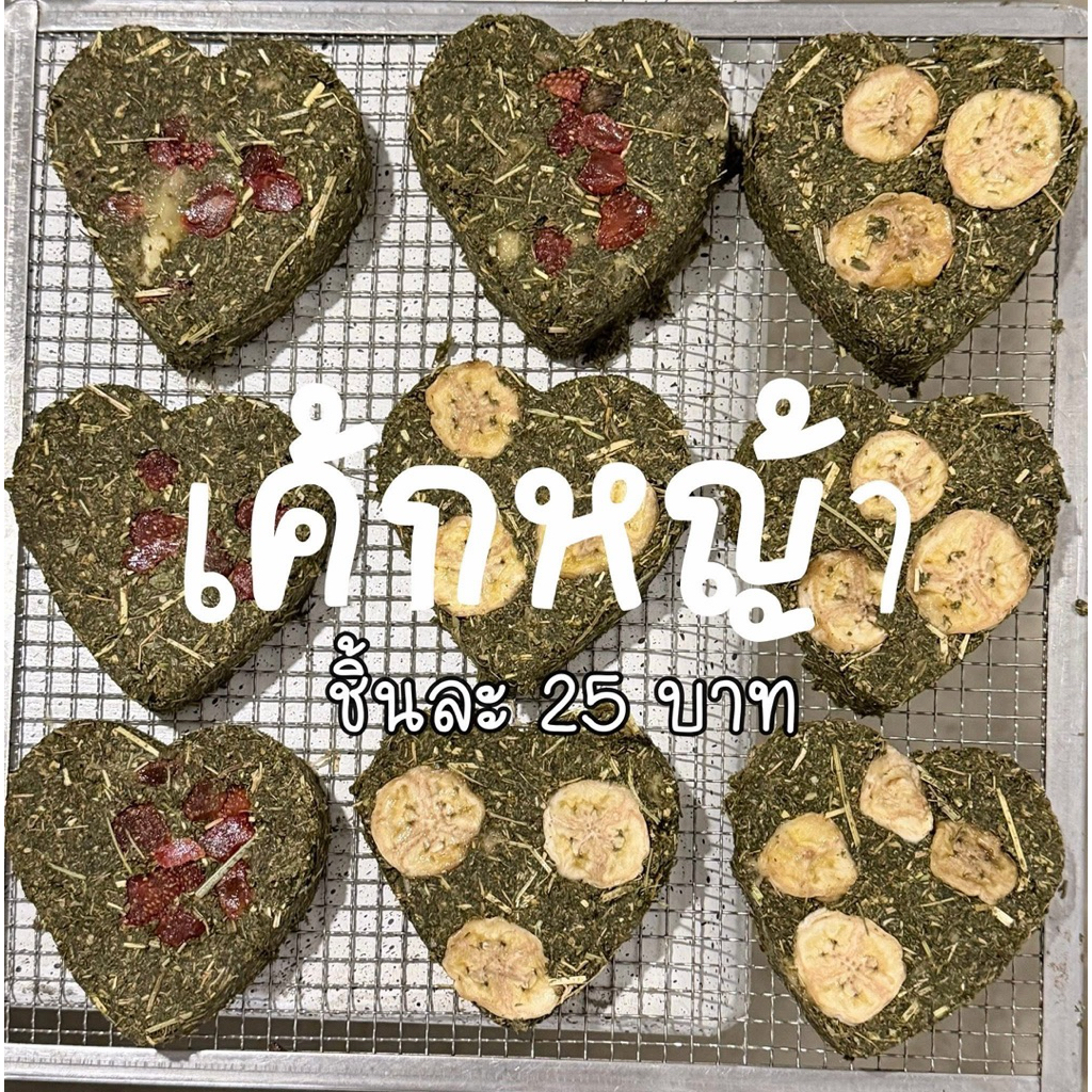 เค้กกระต่าย เค้กแกสบี้ เค้กชินชิลล่า เค้กหญ้าอัลฟาฟ่า อบสดใหม่ทุกวัน🎂