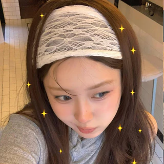 hairband ผ้าคาดผม ins ย้อนยุค lace ยางยืด น่ารักๆ หลากสี สำหรับเด็กผู้หญิง ส่งเร็ว COD