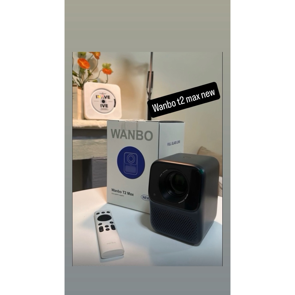 ส่งต่อ wanbo t2 max new สภาพดีมาก กล่องครบ ทุกอย่างครบหมด