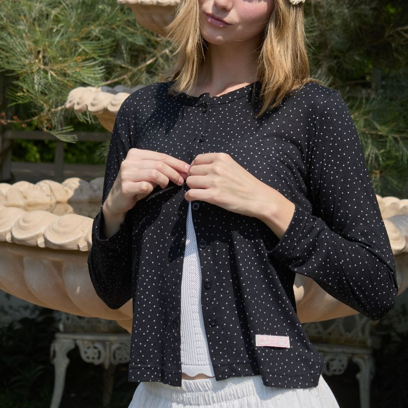 rand0m piece - Amor Cardigan เสื้อคลุมคาร์ดิแกน ลายหัวใจ
