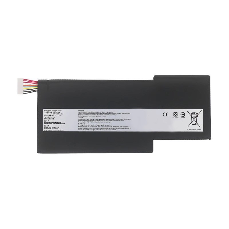 MSI Laptop Battery BTY-M6K 4600mAh for MSI Bravo Creator 15 17 GF63 Thin GF65 Thin GF75 Thin GS76 St