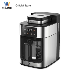 Worldtech Xpresso เครื่องชงกาแฟ เครื่องบดในตัว 2-in-1 พร้อมชุดด้ามชง Coffee Machine รุ่น WT-CM315T