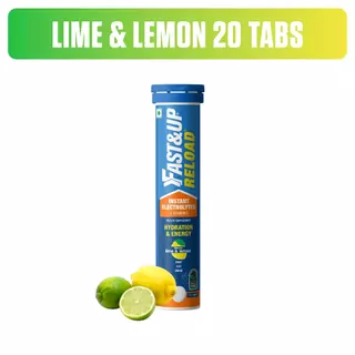 Fast&Up Reload เม็ดฟู่เกลือแร่ หลอด 20 เม็ด สูตร Hypotonic ไฮโปโทนิก ผสมวิตามิน C & B12 สำหรับนักกีฬาเสียเหงื่อ