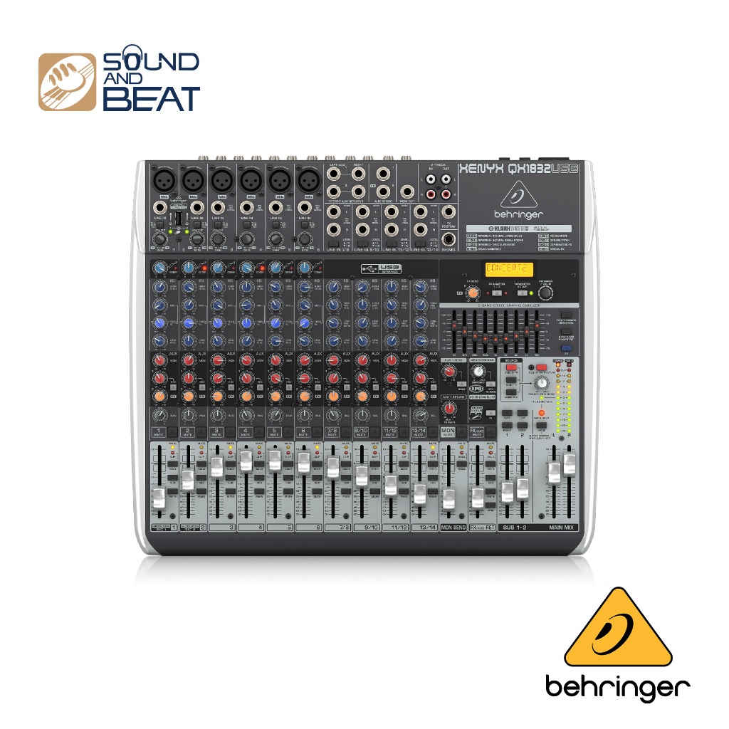 มิกเซอร์อนาล็อก BEHRINGER XENYX QX1832USB