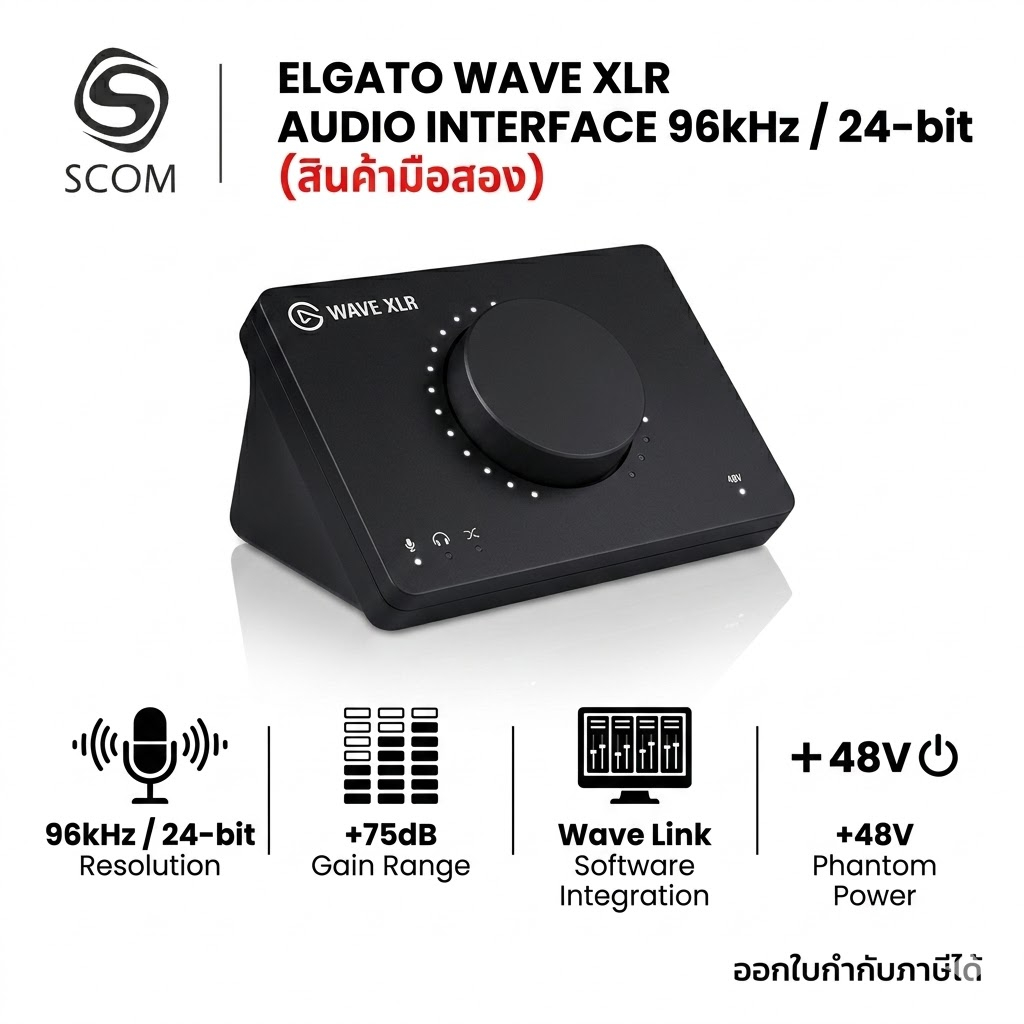 ELGATO WAVE XLR AUDIO INTERFACE มือสอง