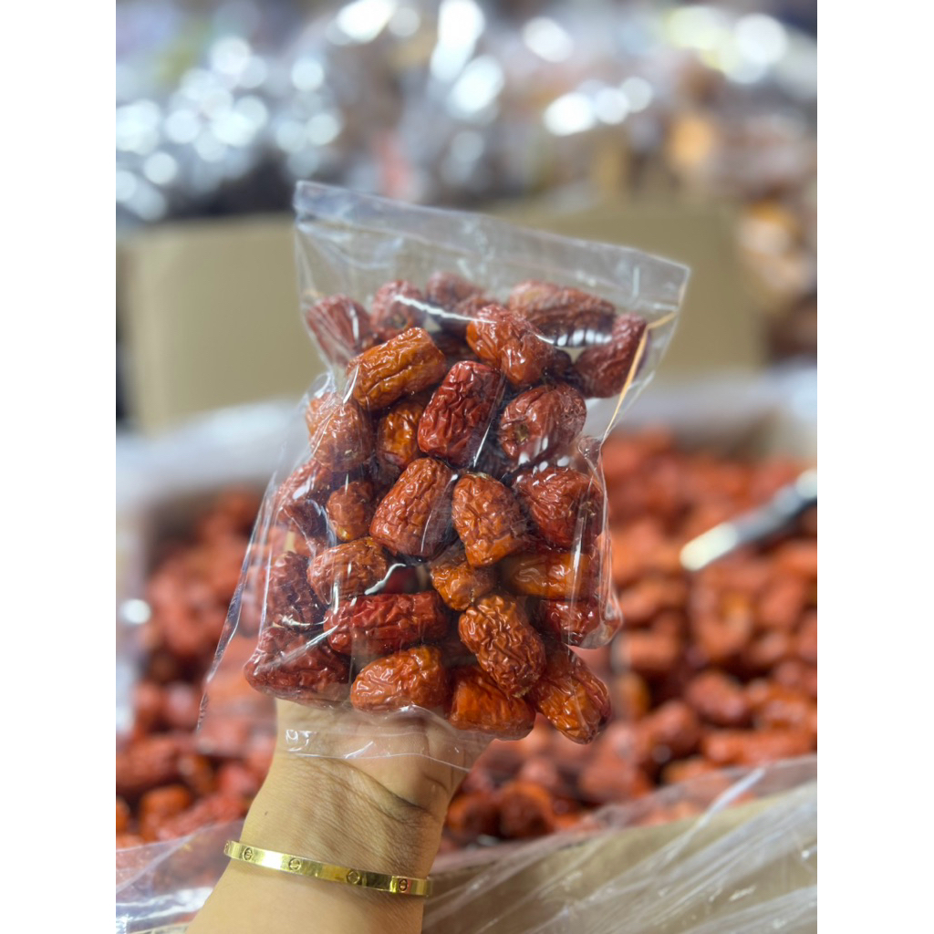 พุทราจีนไร้เม็ด ขนาด100g. พุทราจีนอบแห้ง,สวยใหม่ (พร้อมส่งนะคะ)