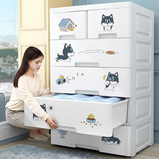 LESS ตู้เก็บของ ตู้เสื้อผ้า ลิ้นชักเก็บของ 60CM 7ชั้น อเนกปร…