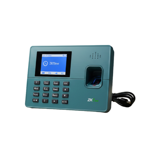 ZKTeco K60 เครื่องสแกนลายนิ้วมือบันทึกเวลาทำงาน (Time Attendance) รองรับ 3,000 ลายนิ้วมือ มีแบตเตอรี