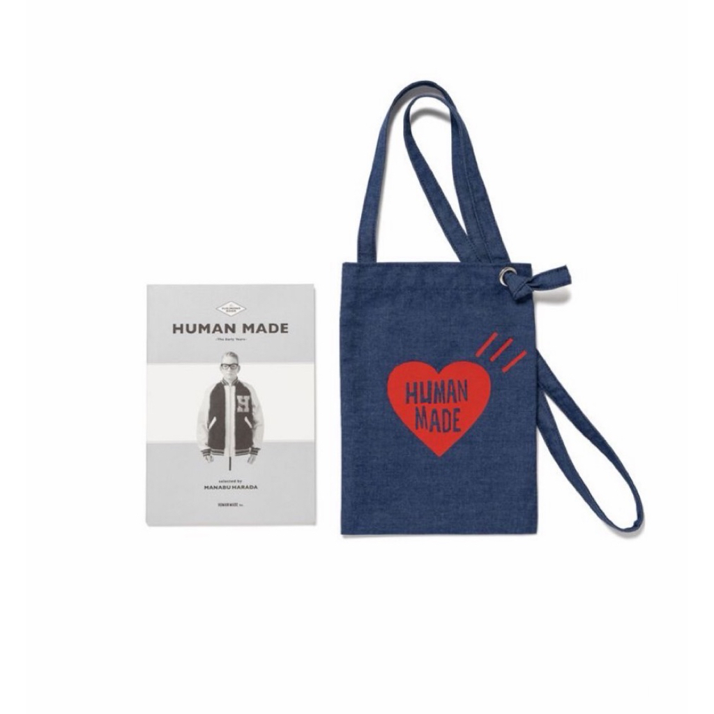 THE SUKIMONO BOOK HUMAN MADE THE EARLY หนังสือพร้อมกระเป๋าจาก Human Made (ลายหัวใจค่ะ)