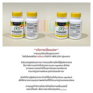 Healthy Origins Pycnogenol 100 mg (60 เม็ด) เปลือกสนฝรั่งเศส เปลือกสนมาริไทม์ 100mg