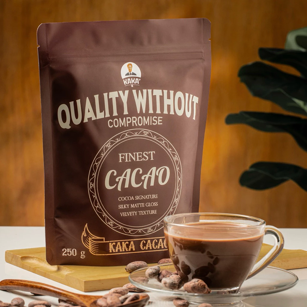 กาก้า ผงคาเคา Kaka Cacao Finest 100% จากกาน่า 250g thumbnail 4
