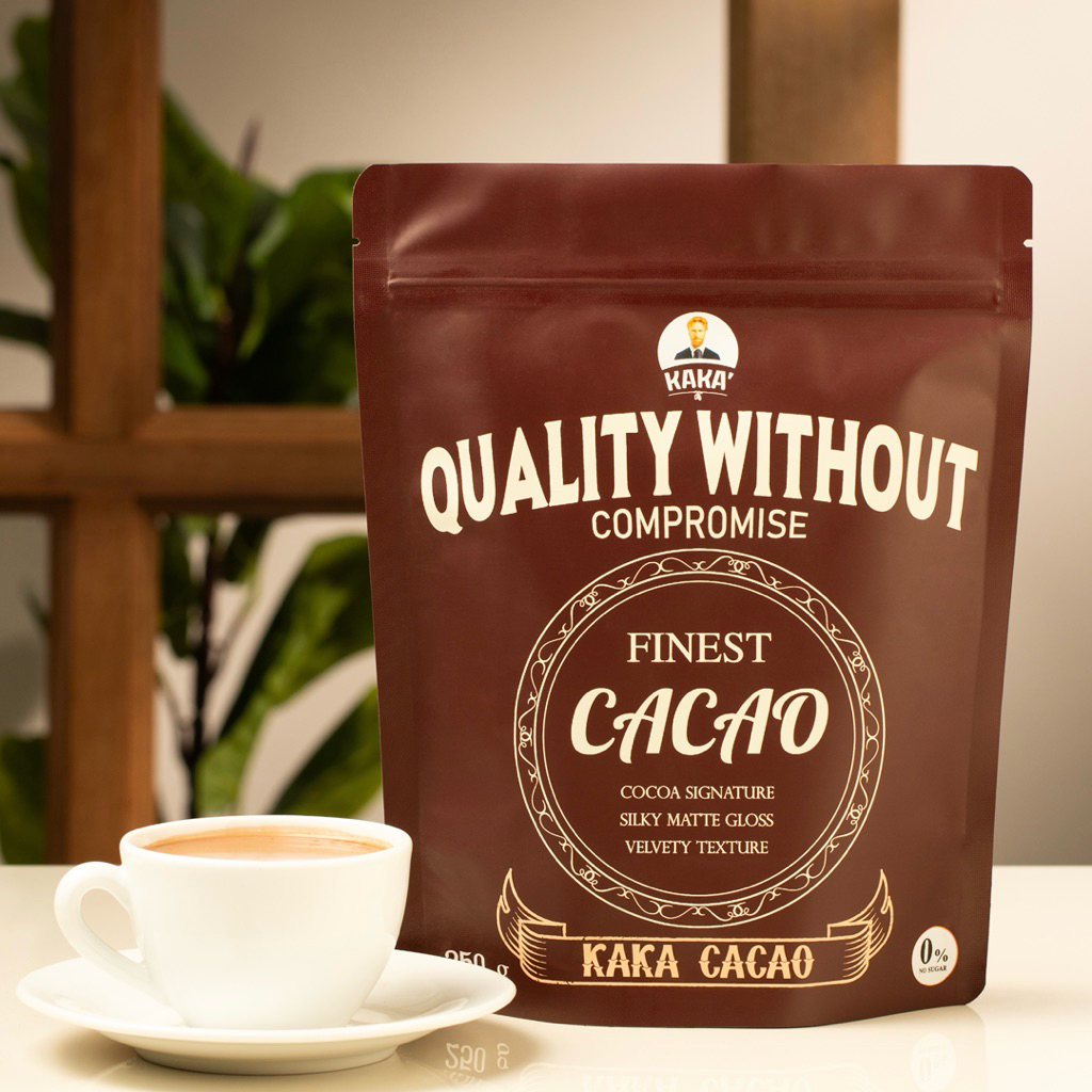 กาก้า ผงคาเคา Kaka cacao finest (250 กรัม) ผงคาเคา 100% จากประเทศ กาน่า รูปที่ 7
