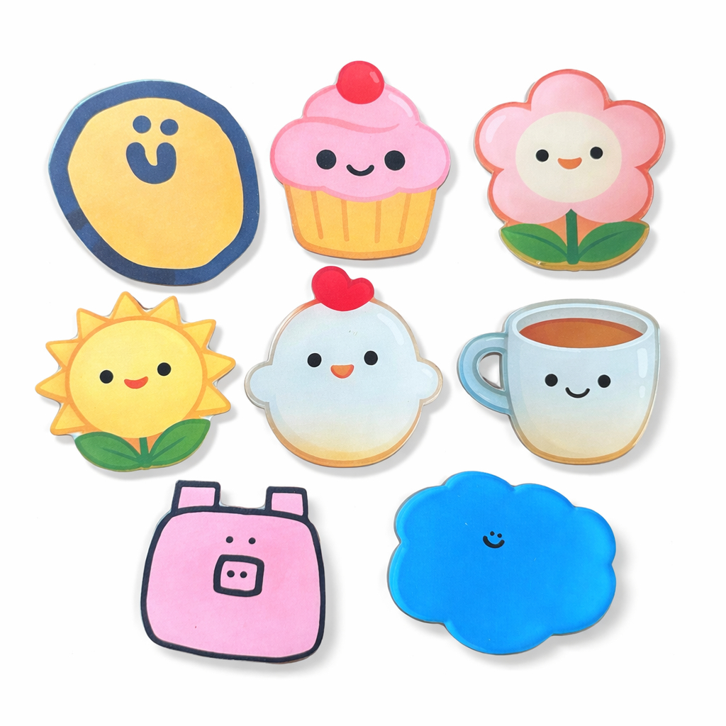 ☘️พร้อมส่ง | ถูก☘️【 แผ่นรองแก้วน้ำ อะคริลิค 】