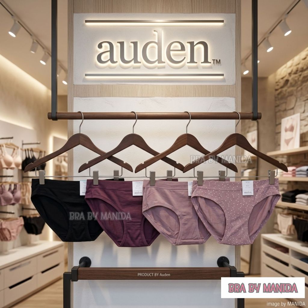 Auden แท้ -Women's Cotton Comfort  Underwear -กางเกงชั้นในผู้หญิง ผ้าคอตตอน ใส่สบาย ราคา $5 USD.