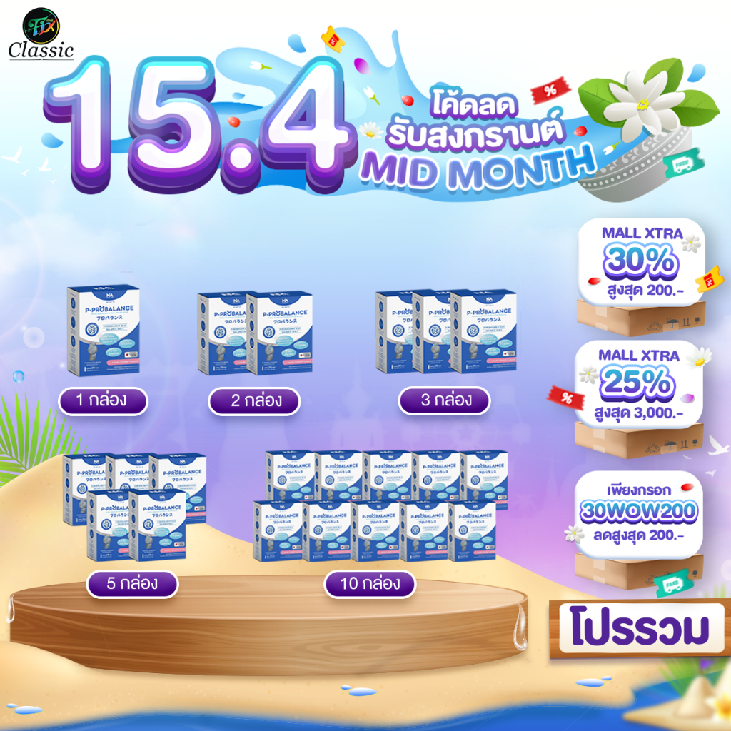 P-Probalance Jelly พีโปรบาลานซ์ Postbiotic แก้ท้องผูก ลำไส้แปรปรวน ขับถ่ายยาก 1 กล่อง 20 ซอง The Na