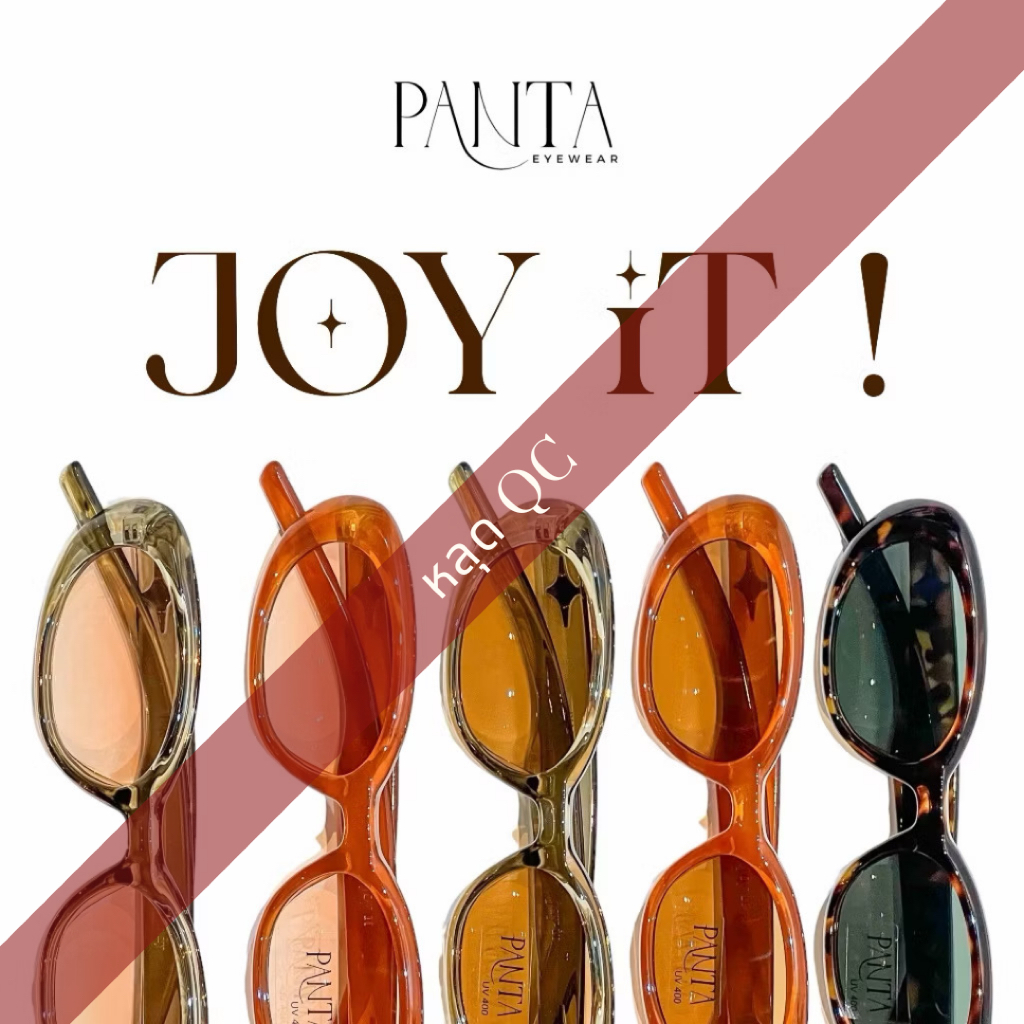 (หลุด QC) รวมสี Joy it UV400 พร้อมซองรูด