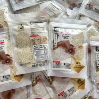 ข้าวบุกหอมมะลิ ขนาด 50 กรัม เหมือนข้าวหอมมะลิทึ่สุด แคลต่ำ คาร์บต่ำมาก พกพาสะดวก อร่อยง่ายๆเเค่เติมน้ำร้อนพร้อมทานได้เลย