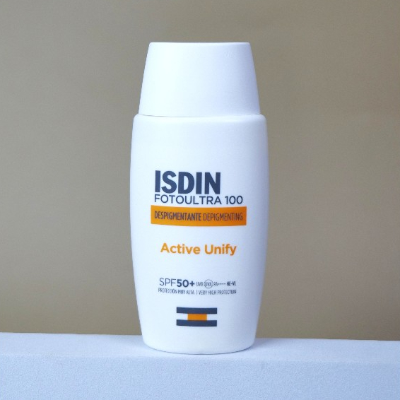 ISDIN FOTOULTRA 100 ISDIN ACTIVE UNIFY FUSION FLUID SPF50+ กันแดดต้านฝ้า ป้องกันรังสีที่ก่อให้เกิดฝ้