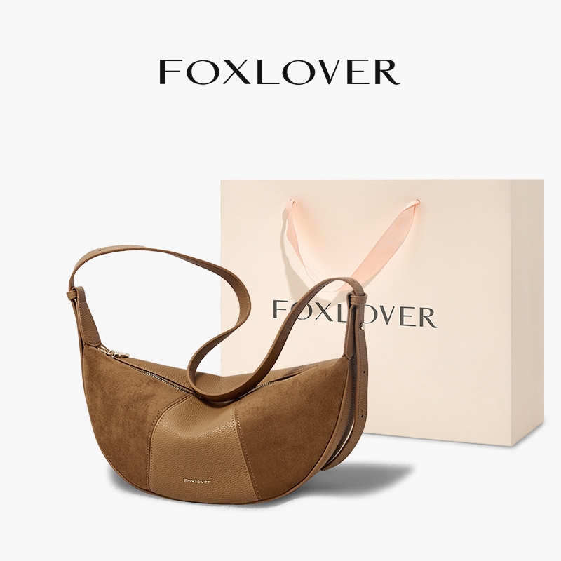 FOXLOVER สุภาพสตรีกระเป๋าสะพายข้าง 2026 อินเทรนด์ สไตล์เกาหลี สวยทันสมัย เหมาะกับทุกโอกาส