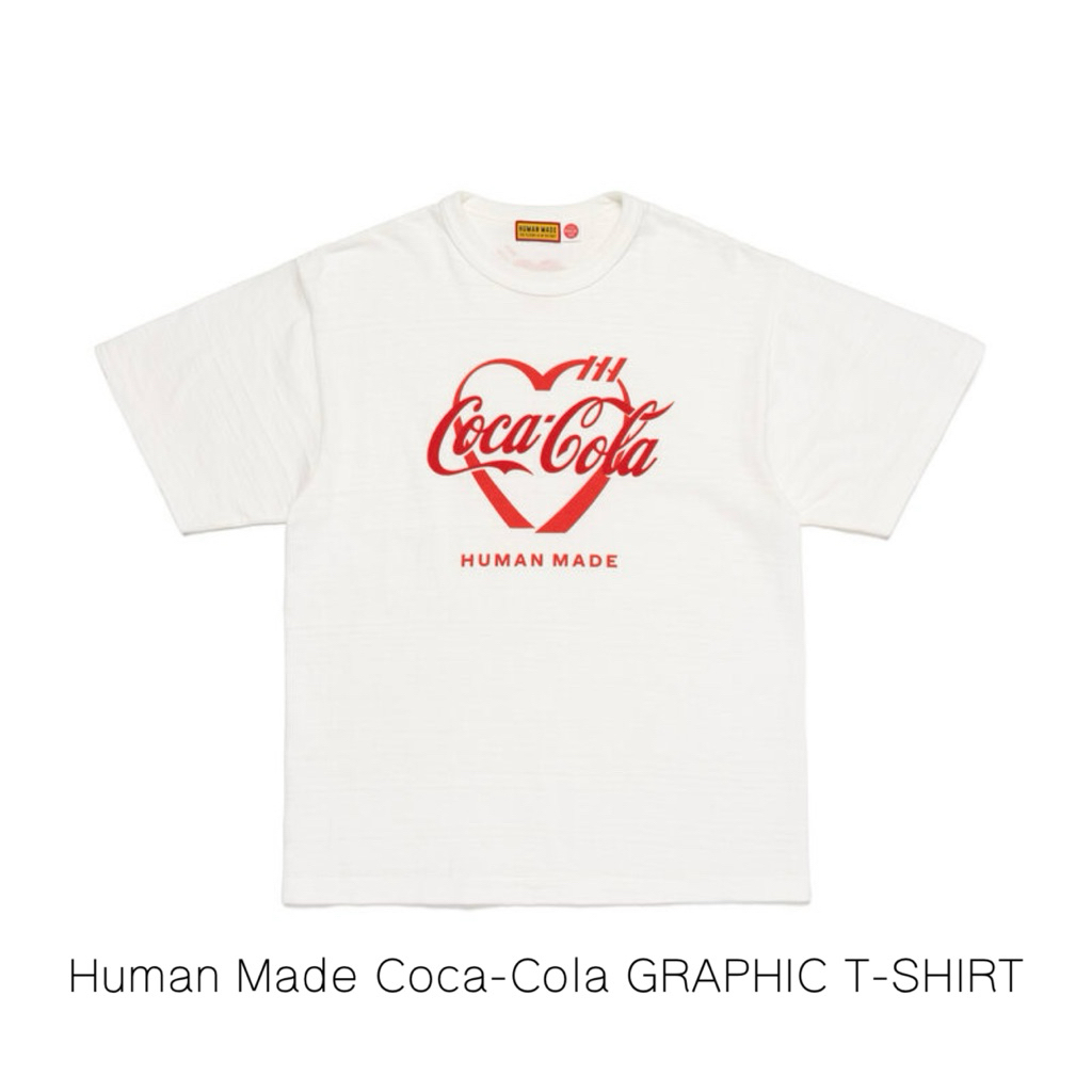 เสื้อยืด Human Made Coca-Cola GRAPHIC T-SHIRT (XX31TE004) ของแท้ 💯% จากญี่ปุ่น