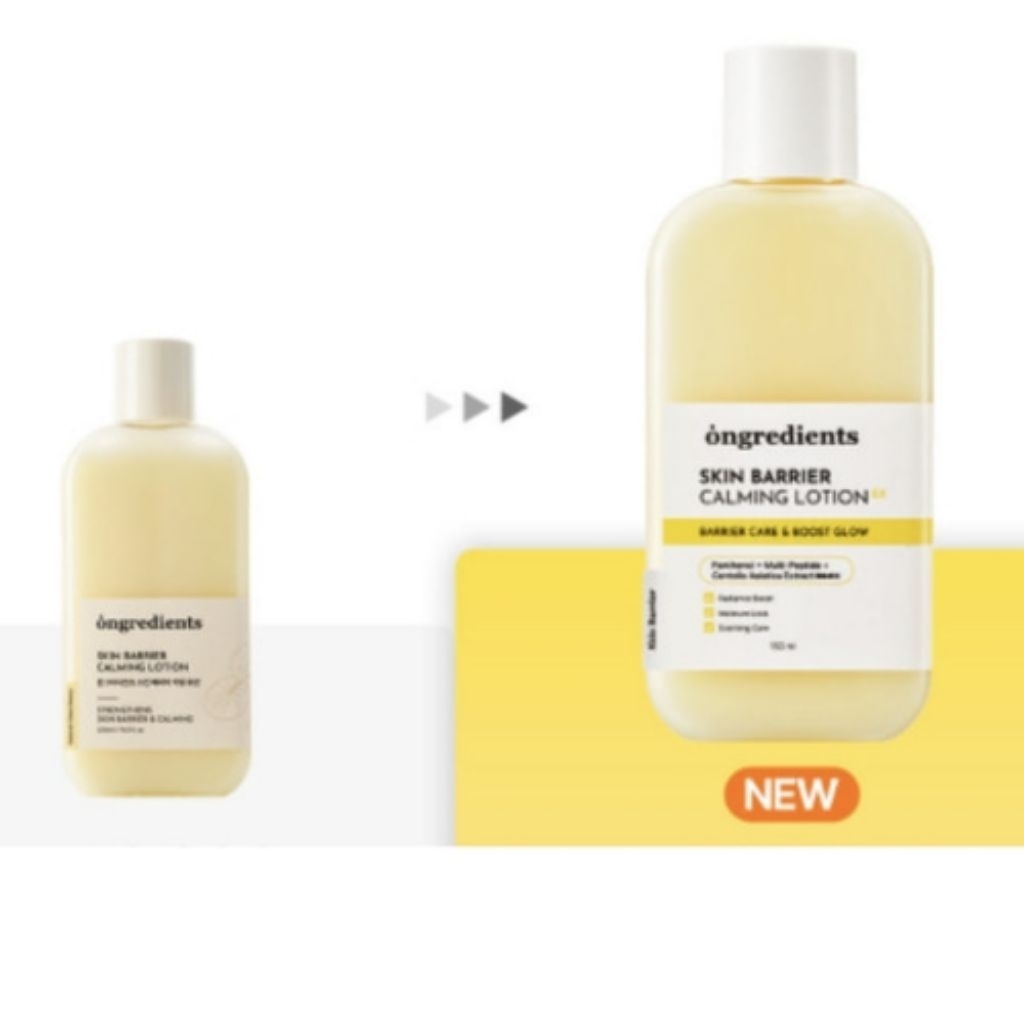 Ongredients Skin Barrier Calming Lotion