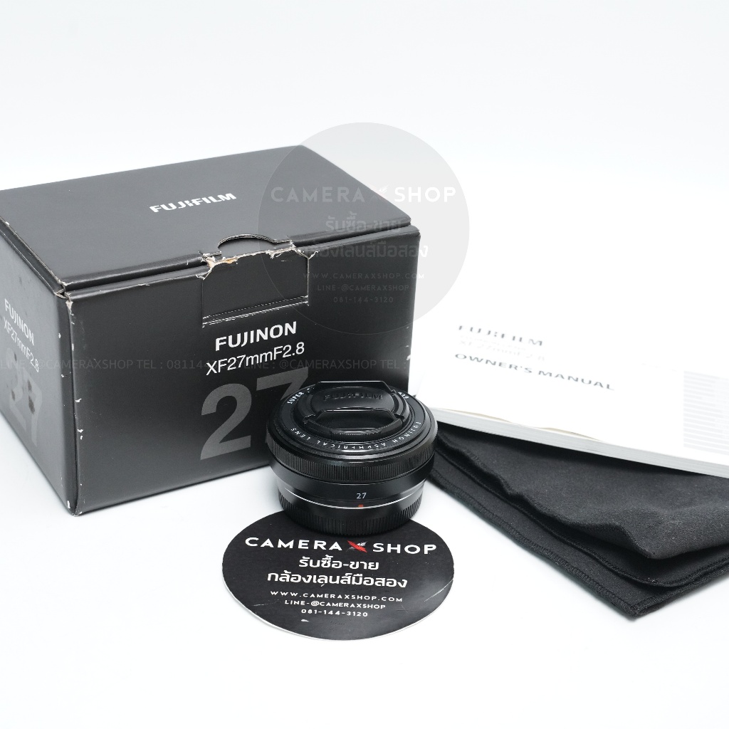 Fuji XF 27 F2.8 อดีตศูนย์ มีกล่อง สภาพดี