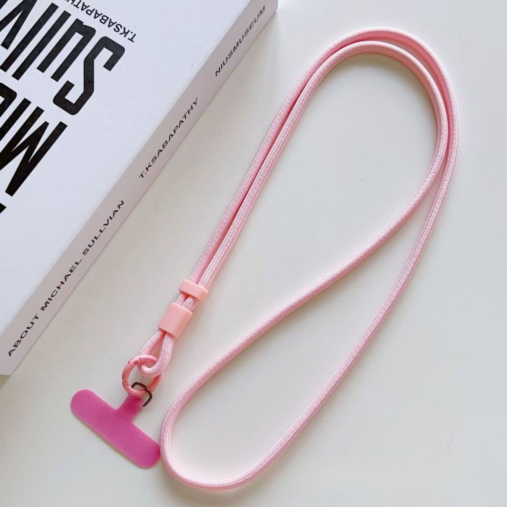 [พร้อมส่ง ] สายคล้องโทรศัพท์แบบสอด ไม่ต้องเจาะเคส สไตล์เกาหลี  ปรับความยาวได้ แมทช์ง่ายทุกชุด ราคา ถูกที่สุด ดีลบีเคเค แกลเลอรีภาพที่ 7