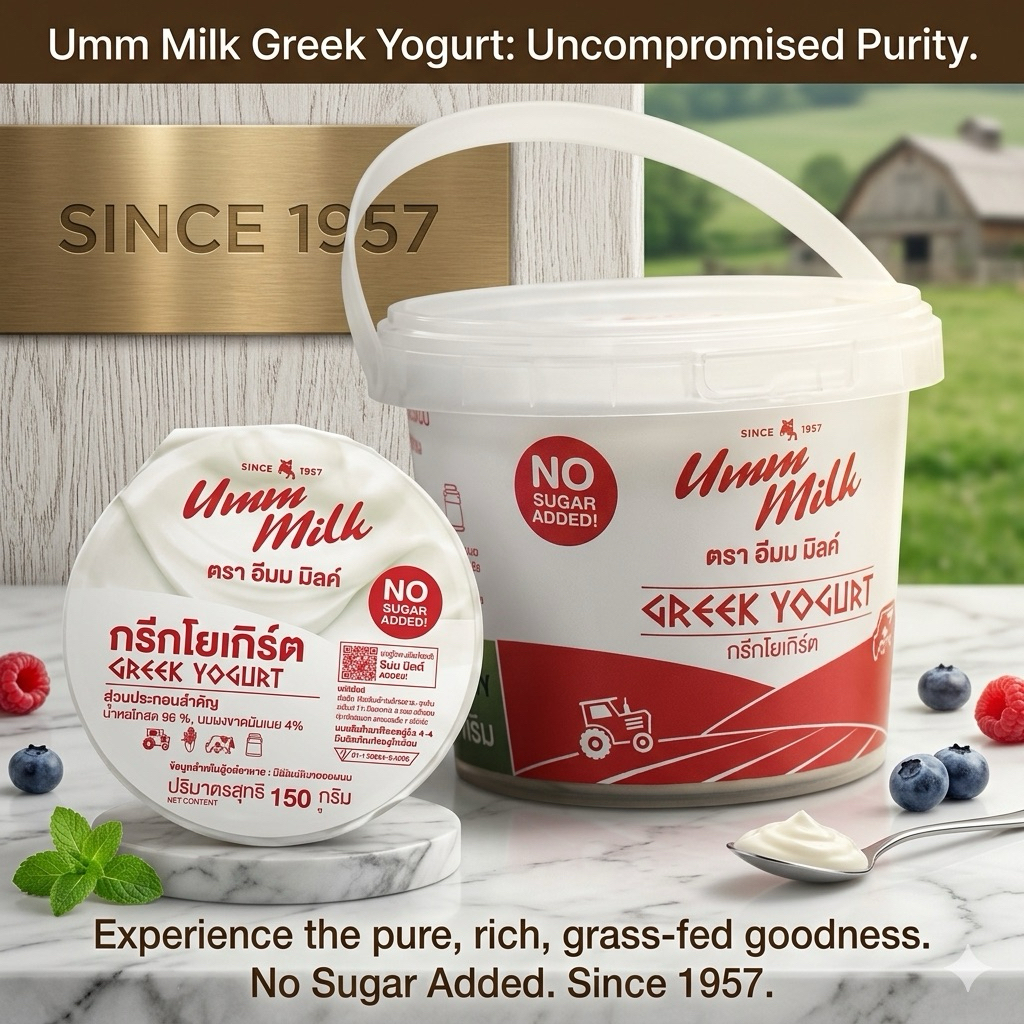 Umm Milk อืมมมิ้ลค์กรีกโยเกิร์ต